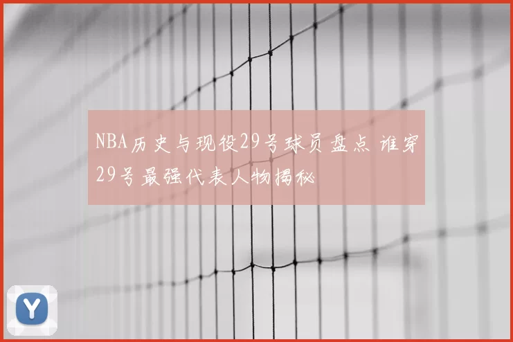 NBA历史与现役29号球员盘点 谁穿29号最强代表人物揭秘